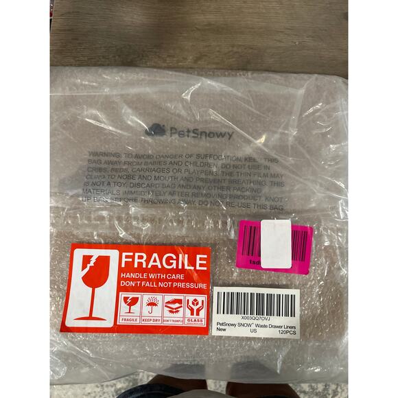 SNOW+ Cat Litter Box Liners, Self-Sealing Waste Drawer Bags for Automatic Box - Picture 6 of 7